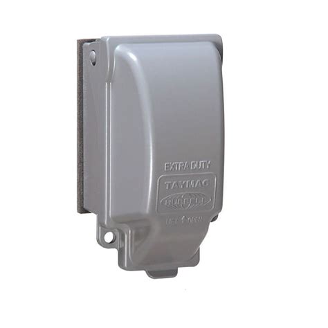 1-gang in-use vertical electrical box cover|Hubbell TayMac MX3200 Extra.